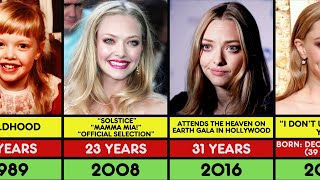 Amanda Seyfried Transformation From 0 to 39 Years Old [upl. by Yaja]