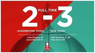 HIGHLIGHTS Hungerford Town 23 Yate Town  FA Trophy First Round [upl. by Etna533]