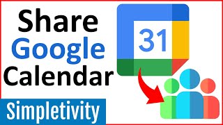 How to Share Google Calendar with Others 3 Easy Ways [upl. by Corabella]