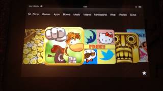 Top 10 Free Games On The Amazon Kindle Fire HD [upl. by Sedgewick]