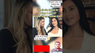 Khloe Slams Sister Kim  Mom Shaming Accusations  Kris Jenner  Khloe Kardashian  Kim Kardashian [upl. by Carissa]