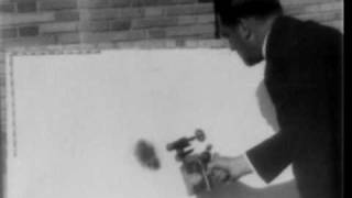 Blow Torch Test on Asbestos Roofing 1930 [upl. by Decamp]