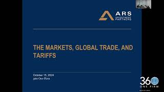 Briefing 236 “Markets Global Trade amp Tariffs” Oct 15 2024 [upl. by Abisia]