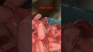 MEAT SLICING MACHINE meat machine viralvideo viralshort marhaba [upl. by Hairem935]