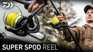 Daiwa SUPER SPOD 45 SCW QD Reel  Lewis Swift  Daiwa Carp [upl. by Abla]