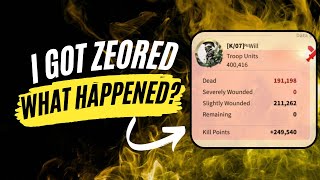 I got Zeroed  Here’s what happened  F2P KVK 2 [upl. by Esirahc]