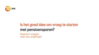 Vanaf welke leeftijd kan je pensioensparen  NN Insurance Belgium [upl. by Notsur]