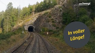 Führerstandsmitfahrt von Karlsruhe nach Konstanz auf der Schwarzwaldbahn mit bwegt [upl. by Neelhtac628]