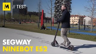 Ninebot Segway ES2 Test e review del monopattino elettrico English sub [upl. by Margit]