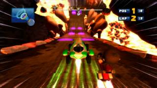 Sonic amp SEGA AllStars Racing Lava Lair [upl. by Elyak]