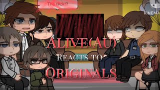 AliveAu Aftons react to their Originals    FNAF  MAAu [upl. by Rother]