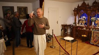 Sri Dāmodarāṣṭaka Kirtan im BYZ Harburg am 101124 [upl. by Adolfo563]