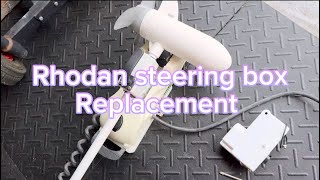 Rhodan Trolling Motor Steering Box Replacement rhodantrollingmotor [upl. by Sabina138]