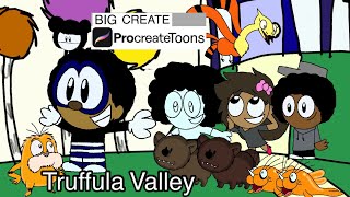 ProcreateToons Truffula Valley [upl. by Oinesra409]