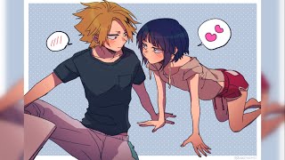 KamiJirou Kaminari X Jirou  V1 My Hero Academia Couples [upl. by Ayocat]