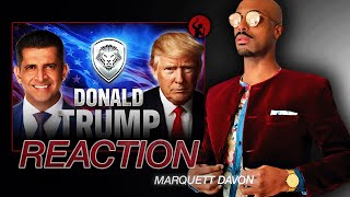 REACTION Donald Trump Interview On PBD Podcast [upl. by Rimma]