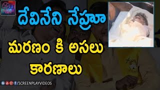 Reason Behind Andhra Minister Devineni Nehru Death  TDP MLA Devineni Nehru  Latest Political News [upl. by Darooge890]