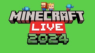 Minecraft LIVE 2024 122 Update Reveal Next Update amp More Full Show [upl. by Mohl]