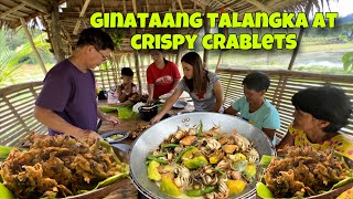 EP529  Ginataang Talangka at crispy crablets for lunch  Buhay Probinsya [upl. by Obadiah77]