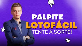 O palpite para Lotofácil com grande poder de 14 é 15 pontos [upl. by Ecyal]