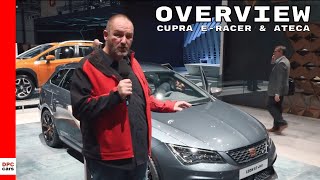 CUPRA eRacer and Cupra Ateca Overview  Geneva 2018 [upl. by Yeltrab740]