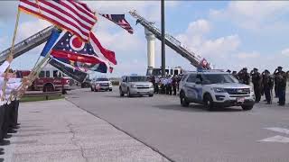 Body of Navy Hospital Corpsman Max Soviak returns to Ohio [upl. by Aihsercal]