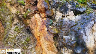 New Silver amp Copper Mineral Showing Discovery [upl. by Redneval]