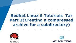 Tar Part 3  Creating a compressed archive for a subdirectory [upl. by Leidgam716]