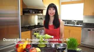 Juicing Wheatgrass with a Manual Wheatgrass Juicer [upl. by Aoh]