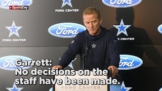 Coach Jason Garrett holds final news conference of the season [upl. by Airec]