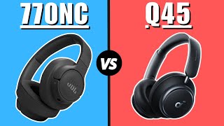 JBL Tune 770NC vs Soundcore Space Q45  Which One Is Better [upl. by Denae]