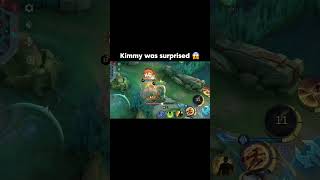 Kimmy was surprise 😱 mobilelegends mlbb miyukigaming fyp [upl. by Hoffman]