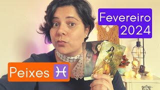 PEIXES ♓️ • FEVEREIRO 2024 • IMPACTANTE O QUE SENTI NESSA LEITURA CONFIRA O QUE EU VI PARA VOCÊ [upl. by Armstrong]