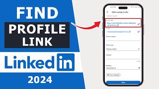 How to Find amp Copy Linkedin Profile Link 2024  Get Linkedin Profile URL [upl. by Leatri]