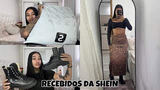 RECEBIDOS DA SHEIN  MOSTREI TUDO  EXPERIMENTEI [upl. by Ivanah]