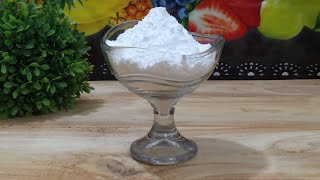 Icing Sugar Recipe  Confectioners Sugar  Icing Sugar For Whipping Cream And Cake [upl. by Niriam]