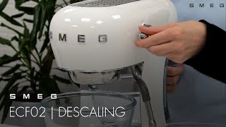 How to Descale your Machine  Smeg ECF02 [upl. by Tami177]