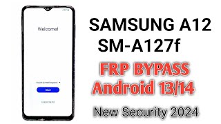 Samsung Galaxy A12 FRP Bypass By Chimera Tool Model SMA127F Remove By Test Point Google Account [upl. by Grati]