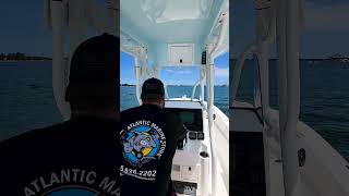 Never a bad day on this Sea Born LX24 down Biscayne Bay shorts miami boat [upl. by Landbert662]