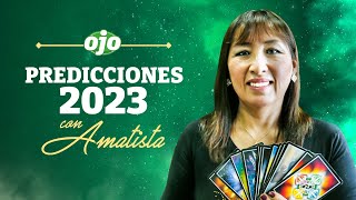 HORÓSCOPO 2023 PREDICCIONES en AMOR SALUD Y DINERO según tu signo  AMATISTA [upl. by Nnyliram]