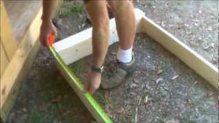 How to make window for a shed or workshop part 1 [upl. by Fisken]