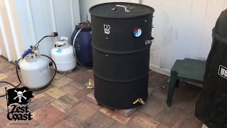 UDS Build  Ugly Drum Smoker [upl. by Htebasil]