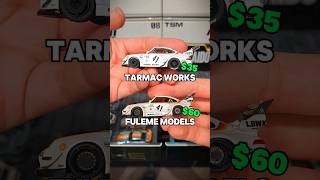 Is resin worth double the price porsche resin diecastcars tarmacworks [upl. by Bronnie]