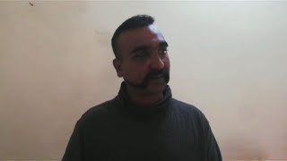 Pakistan military releases video of captured Indian pilot [upl. by Oeniri251]