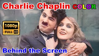 Charlie Chaplin  Behind the Screen  Colorized Silent Comedy Film [upl. by Dabbs620]