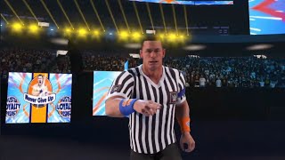 WWE 2K24 PS4 Gameplay Clip  1st Match as a Referee Cody Rhodes VS Jey Uso [upl. by Augusto]