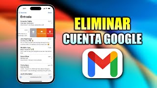 Como Borrar una Cuenta de Google en iPhone [upl. by Zoltai391]