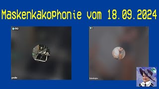 Maskenkakophonie vom 18092024 Alte und Neue Basti Supporter [upl. by Anisor]