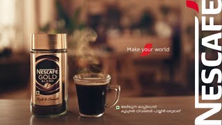 NESCAFE GOLD Make Your WorldMalayalam [upl. by Eehsar]