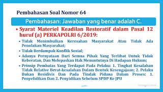 Latihan Soal Ujian Profesi Hukum Advokat 13 [upl. by Eimia]